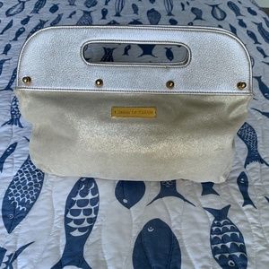 Carrie Dunham Gold Clutch Purse